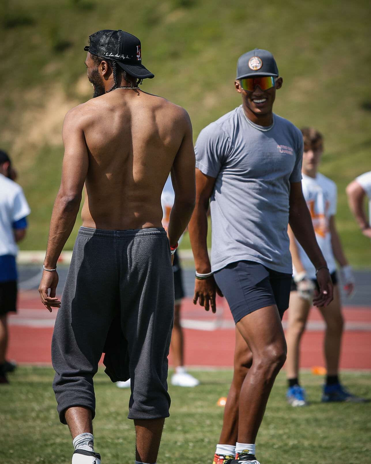 Josh Dobbs football camp 2021